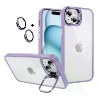 Kit Capa case capinha Gravity Lilás e Película Ultra Safe para iPhone 15 - Gshield - 3