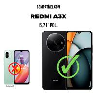 Película para Xiaomi Redmi A3x - Traseira de Fibra de Carbono - Gshield - 2
