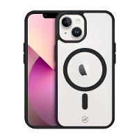 Kit Capa case capinha Magsafe Preta e Pelicula Dual Glass Preta para iPhone 13 Mini - Gshield