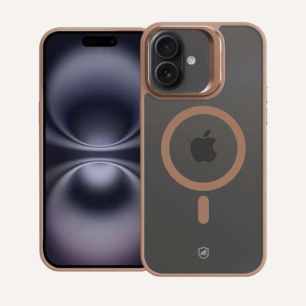 Capa case para iPhone 16 - MagSafe Titanium Desert - Gshield - 1