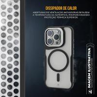 Capa case capinha para iPhone 16 Pro Max - MagSafe Venom - Preta - Gshield - 5