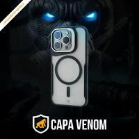 Capa case capinha para iPhone 16 Pro Max - MagSafe Venom - Preta - Gshield - 8