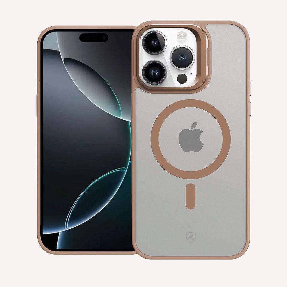 Capa case iPhone 16 Pro Max-MagSafe Titanium Desert-Gshield - 1