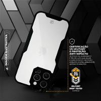 Capa case capinha para Samsung Galaxy S24 FE - Dual Shock Sense Preta - Gshield - 6
