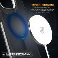 Capa case capinha para iPhone 16 Pro Max - MagSafe Venom - Cinza - Gshield - 3