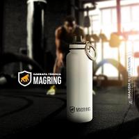 Garrafa Térmica com Suporte MagSafe, branca - Magring - Gshield - 8