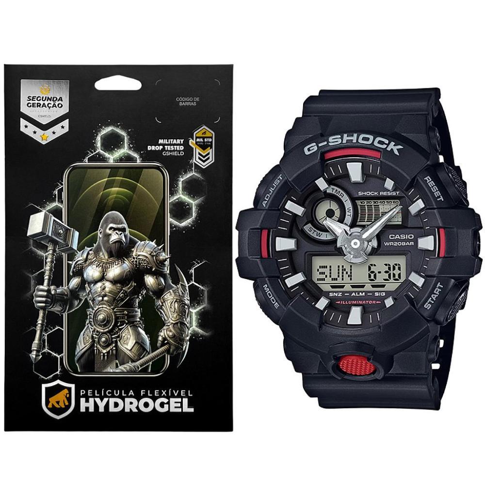 Película para Casio G-Shock GA-700BY - Hydrogel HD - Gshield - 1
