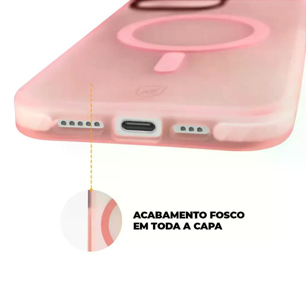 Capa MagSafe Pro para iPhone 16 Pro - Rosa - Gshield - 2