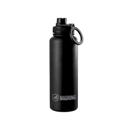 Garrafa Térmica com Suporte MagSafe, Aço Inoxidável - 540ml - Preta -  MagRing - Gshield