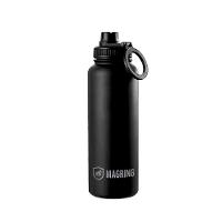 Garrafa Térmica com Suporte MagSafe, Aço Inoxidável - 540ml - Preta -  MagRing - Gshield - 1