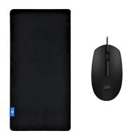 Kit Mouse Pad Speed Gamer + Mouse Óptico com Fio - Gshield - 1