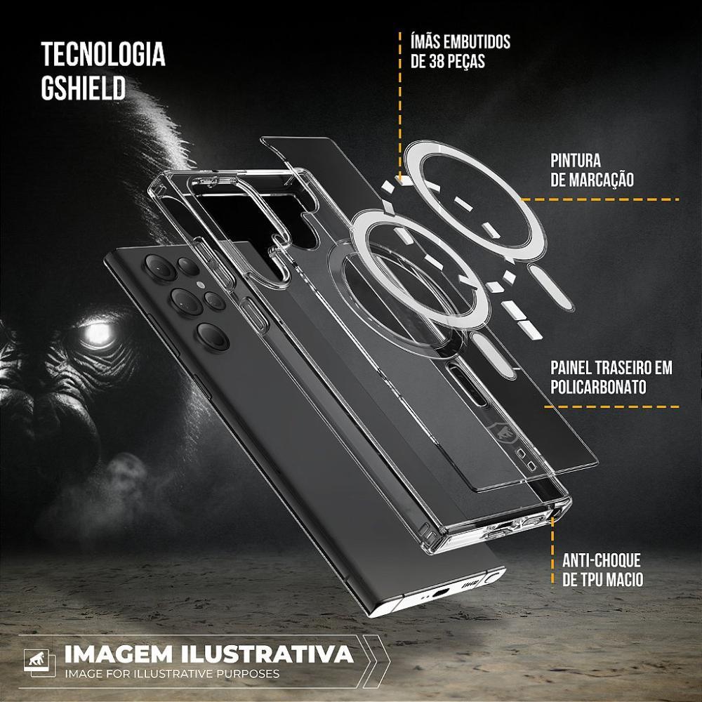 Capa MagSafe para Galaxy Z Flip 6 - Transparente - Gshield - 3