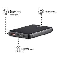 Carregador Portátil Powerfast - 20.000mAh - Gshield - 2