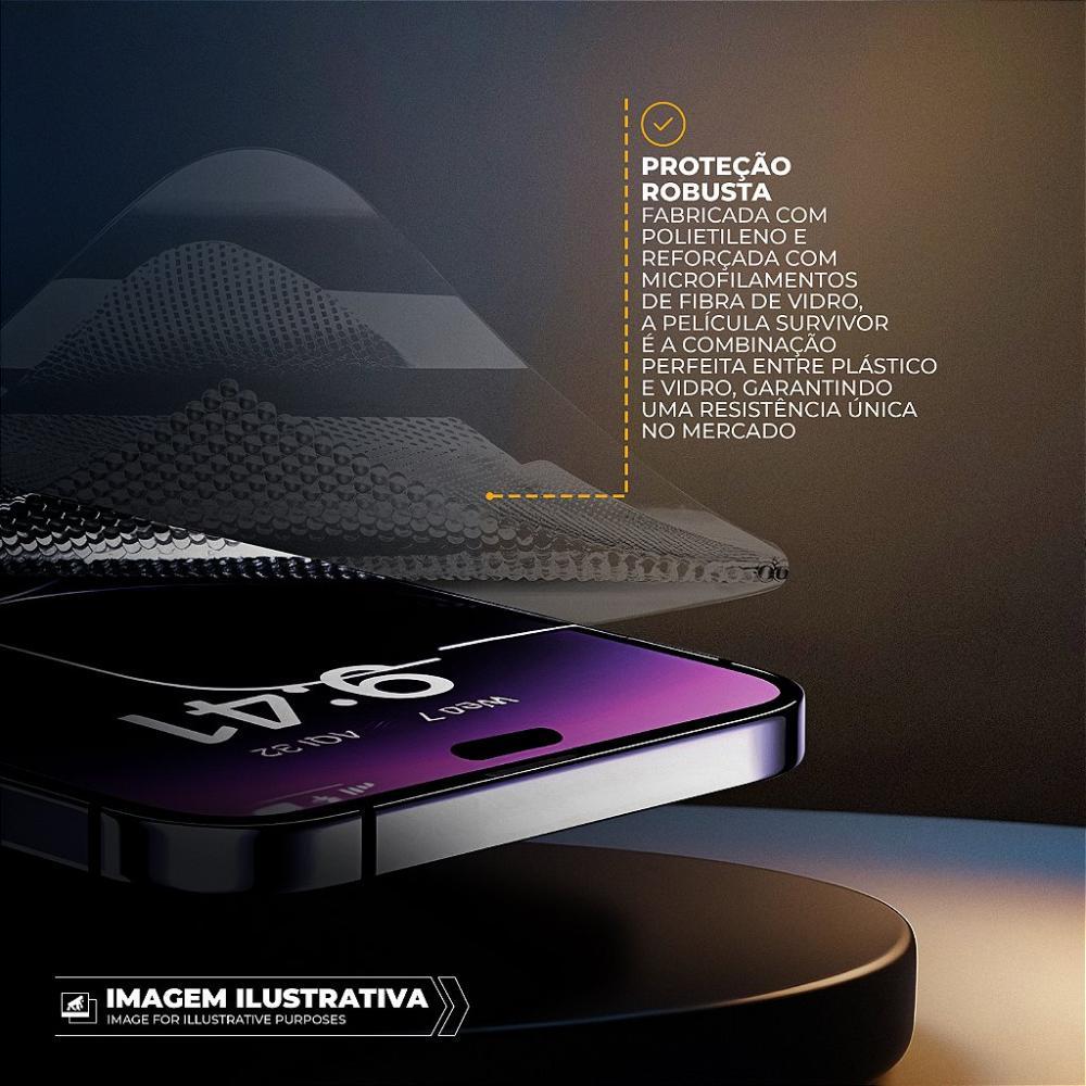 Película para iPhone 15 Pro Max com Aplicador - Survivor Privacidade - Gshield - 4