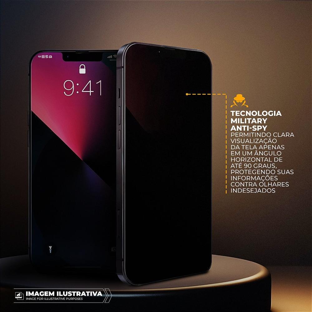 Película para iPhone 16 Pro com Aplicador - Survivor Privacidade - Gshield - 6