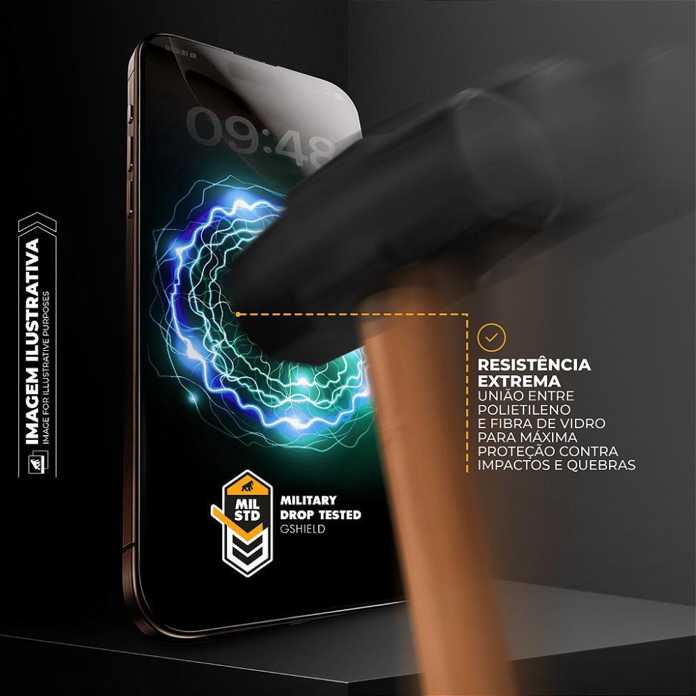 Película para iPhone 14 Pro com Aplicador - Survivor Fosca - Gshield - 7