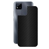 Película para Realme C11 - Traseira de Fibra de Carbono Preta - Gshield - 1