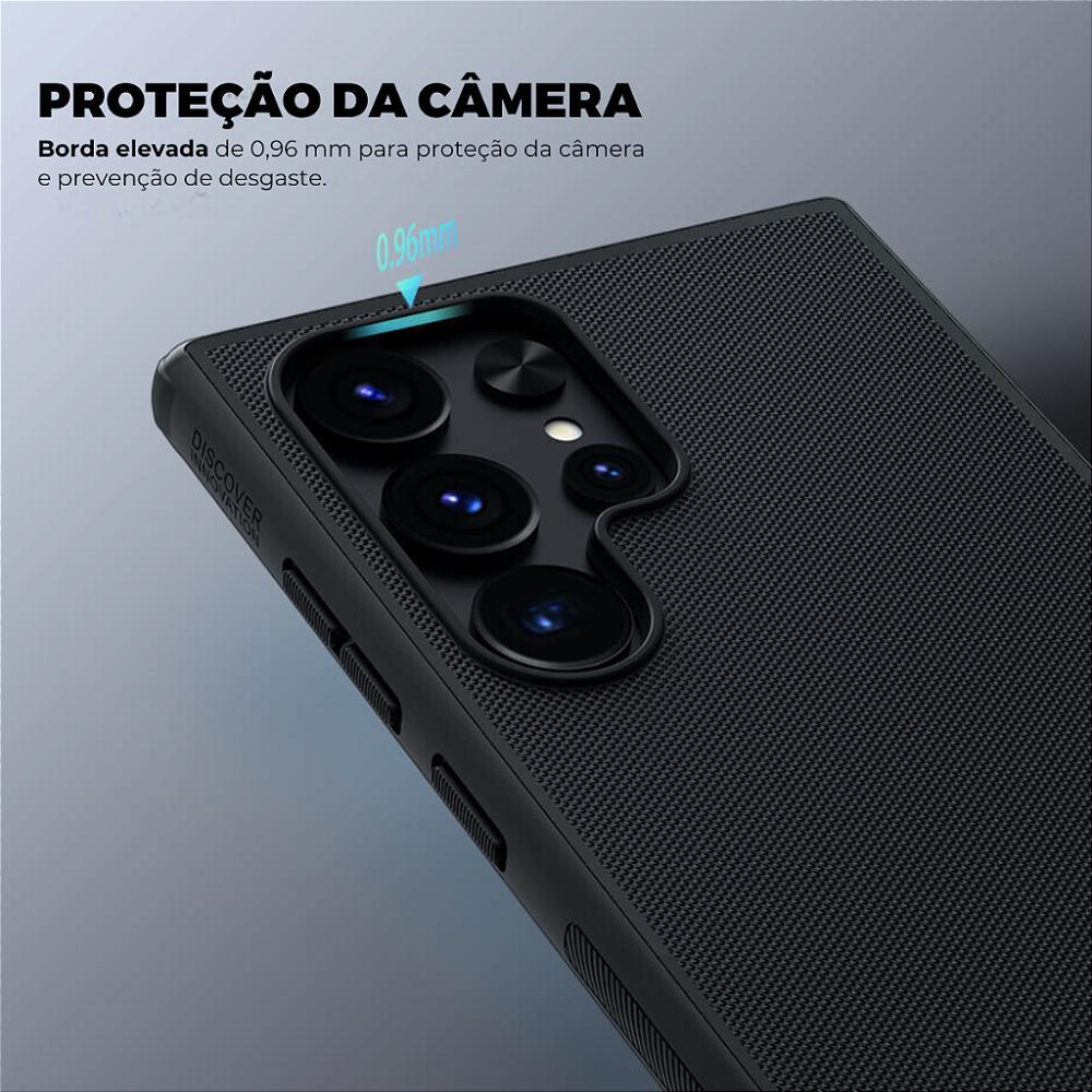 Capa case capinha para Samsung Galaxy S25 Ultra - Super Frosted Nillkin - Gshield - 4