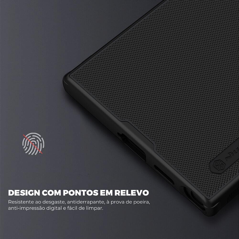 Capa case capinha para Samsung Galaxy S25 Ultra - Super Frosted Nillkin - Gshield - 5