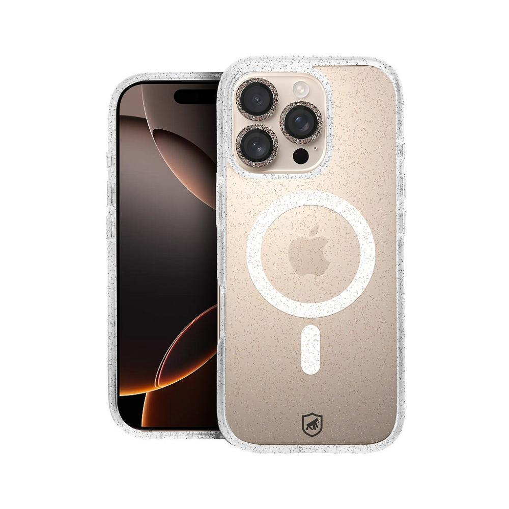 Capa case capinha para iPhone 16 Pro - MagSafe Glitter - Gshield - 1