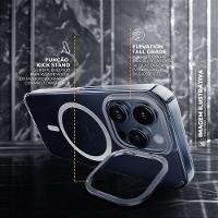 Capa case capinha para iPhone 14 Pro - MagSafe Crystal Armor Stand - NÃO AMARELA - Gshield