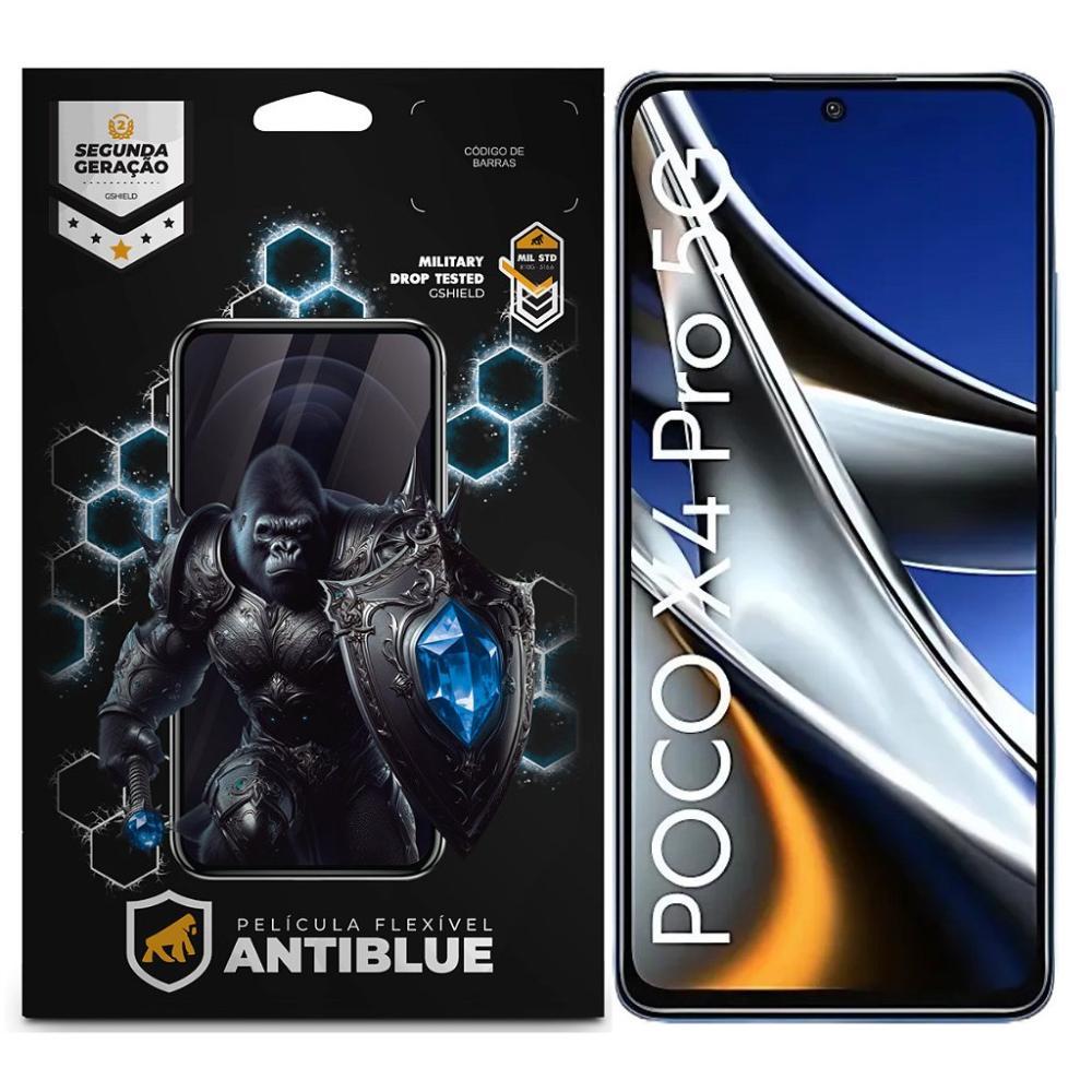 Película para Xiaomi Poco X4 Pro 5G - AntiBlue - Gshield - 1