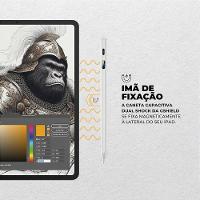 Caneta Capacitiva com Visor - Palm Rejection - Dual Shock - Gshield - 2