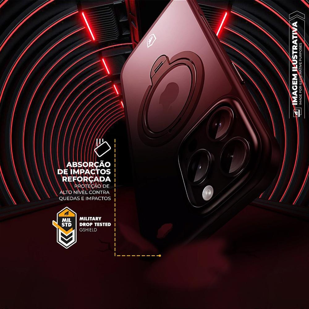 Capa case capinha para iPhone 16 Pro - Dual Ring Pro - Gshield - 5