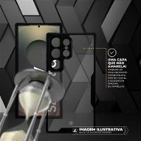 Capa case capinha para Samsung Galaxy A36  - Dual Shock Sense Preta - Gshield - 3