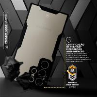 Capa case capinha para Samsung Galaxy A36  - Dual Shock Sense Preta - Gshield - 5