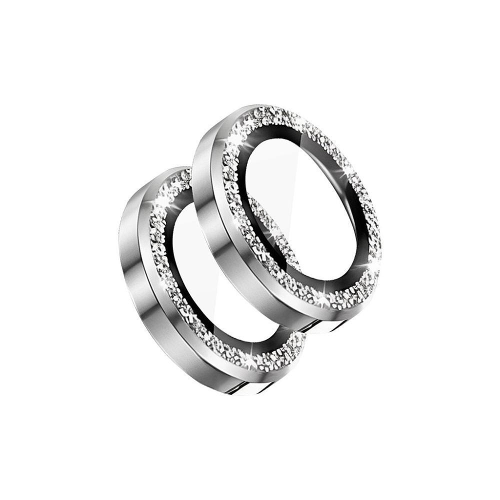 Protetor de Lente para iPhone 14 Plus - One Armor - Frame para câmera - Glitter - Gshield - 1