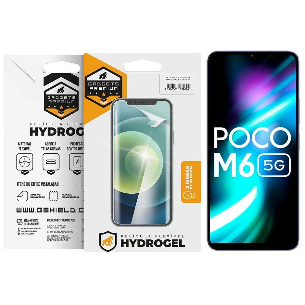 Película para Xiaomi Poco M6 5G - Hydrogel Gamer Fosca - Gshield - 1