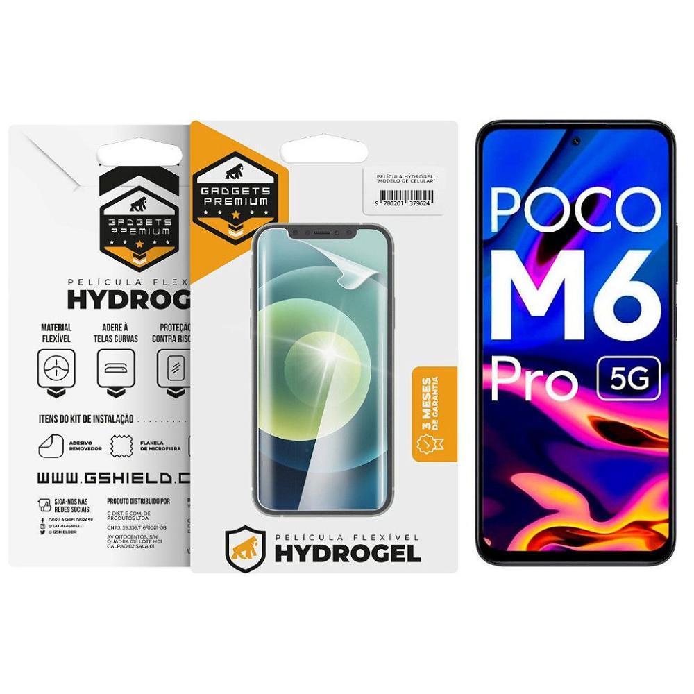 Película para Xiaomi Poco M6 Pro 5G - Hydrogel Gamer Fosca - Gshield - 1