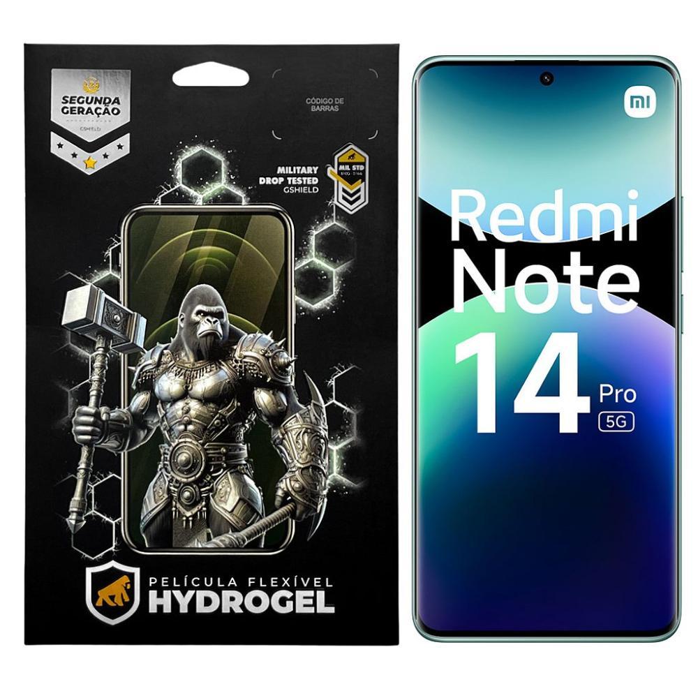 Película para  Xiaomi Redmi Note 14 Pro 5G - Hydrogel HD - Gshield - 1
