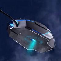 Mouse Gamer USB M220 - 4800 DPI - RGB - Preto - HP - 4