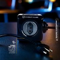 Adaptador Energy Cube Bivolt Filtro de Linha Multiplicador de Tomadas 10A com Proteção de Sobretensão - 2