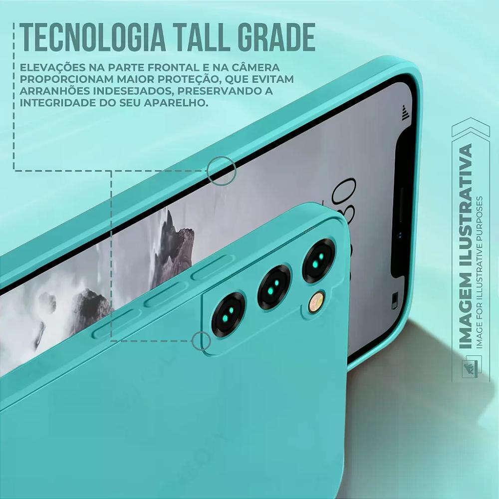 Capa case capinha para Samsung Galaxy A16 5G - Silicon Veloz - Gshield - 3
