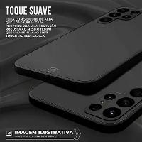 Capa case capinha para Motorola Moto G04s - Silicon Veloz - Preta - Gshield - 2