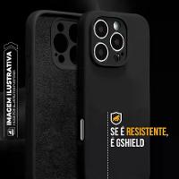 Capa case capinha para iPhone 17 Pro - Silicon Premium Preta - Gshield - 6