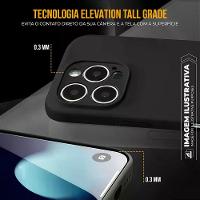 Capa case capinha para iPhone 17 Pro Max - Silicon Premium Preta - Gshield - 7