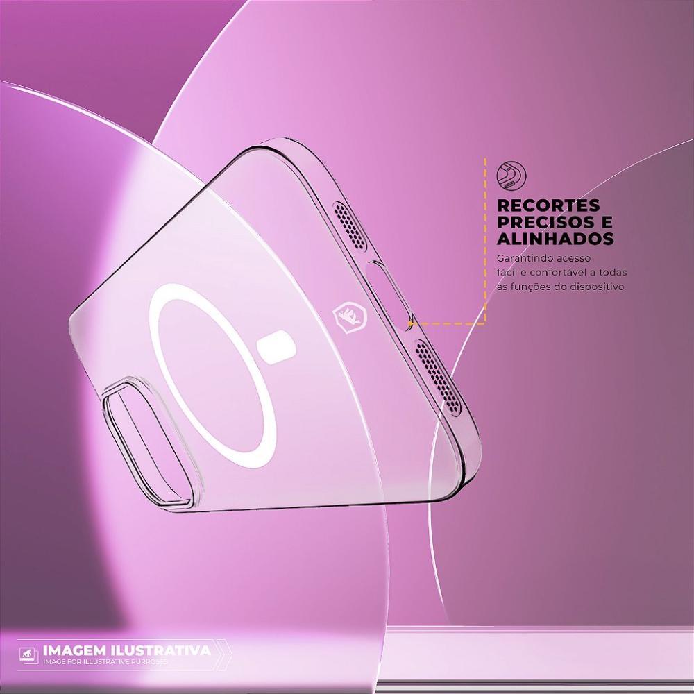 Capa case capinha para Samsung Galaxy S25 Edge - Crystal Slim Magsafe - NÃO AMARELA - Transparente - Gshield - 4