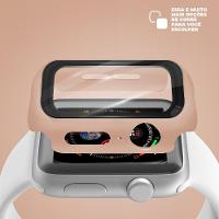 Case para Apple Watch 44MM - Armor - acompanha película integrada na case - Rosa - Gshield - 2