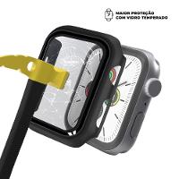 Case para Apple Watch 38MM- acompanha película integrada na case - Preta - Gshield - 3