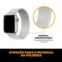 Pulseira para Apple Watch 38 / 40 / 41MM Armor Loop - Branca - Gshield - 2
