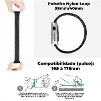 Pulseira para Apple Watch 38 / 40 / 41MM Armor Loop - Branca - Gshield - 7