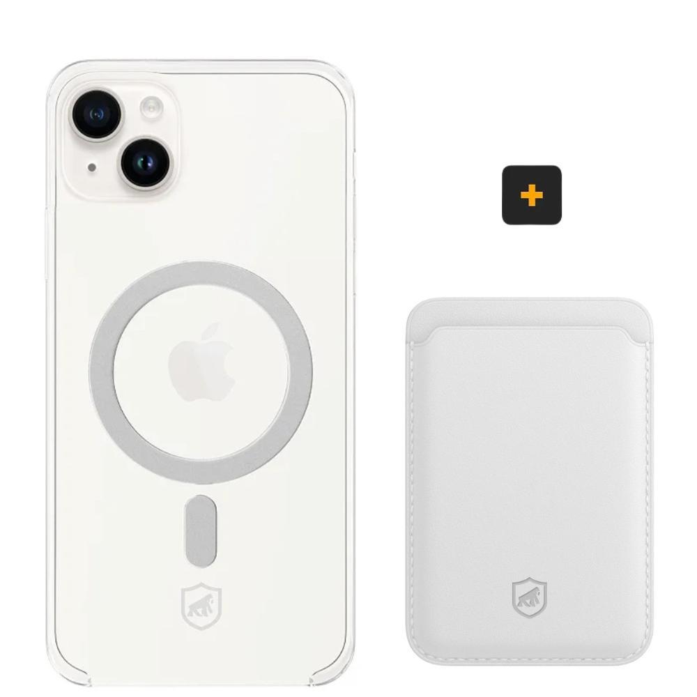 Kit Magsafe - Capa case capinha e Carteira para iPhone 14 Plus - Gshield - 1