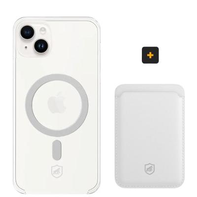 Kit Magsafe - Capa case capinha e Carteira para iPhone 14 Plus - Gshield