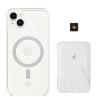 Kit Magsafe - Capa case capinha e Carteira com Kickstand para iPhone 14 Plus - Gshield - 1