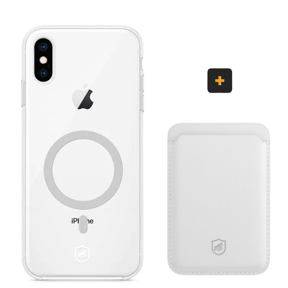 Kit Magsafe - Capa case capinha e Carteira para iPhone XS Max - Gshield - 1