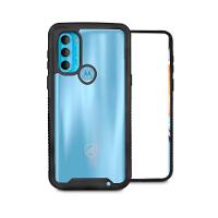 Capa case capinha para Motorola Moto G71 5G - Stronger Preta - Gshield - 5